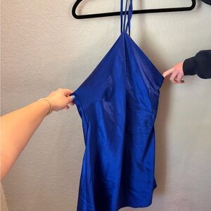 Altar'd State Blue Mini Dress